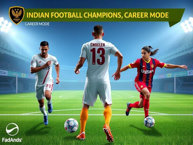 Indian Football Champions Game Banner
